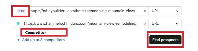 semrush backlink gap report starts